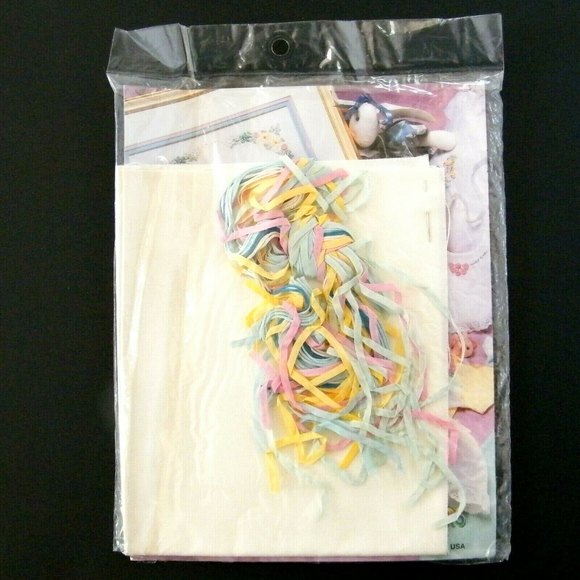 True Colors Ribbon Embroidery Baby Blessings Welcome To The World NEW OPEN PKG - Picture 3 of 12